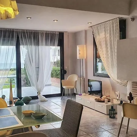 The Cacti I, Luxury Beachfront Villa, Posidi