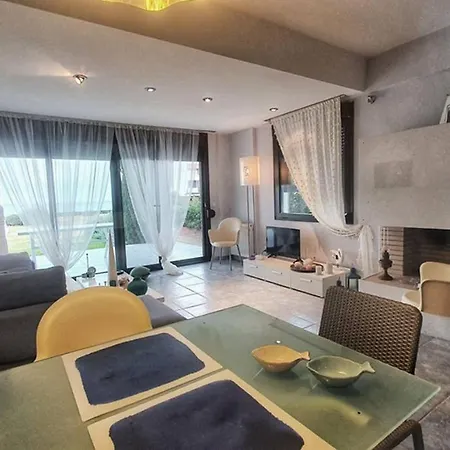 The Cacti I, Luxury Beachfront Villa, Possidi
